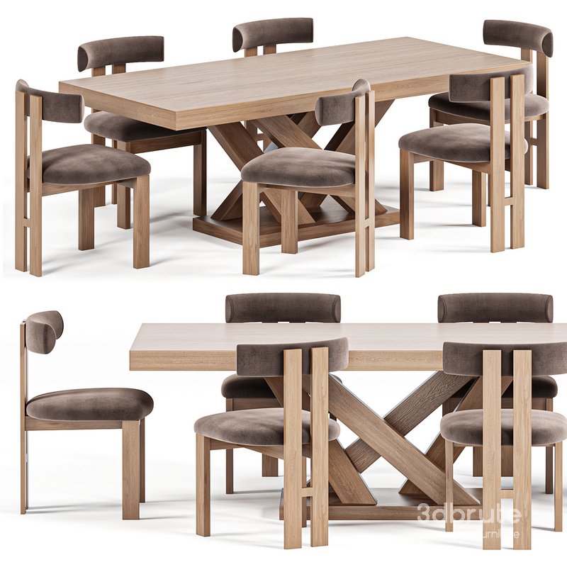 Milanese Luxury Dining Room Table- Hygiea Chair Image 2