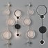 Molecular Circle wall lamp - Thumbnail 4