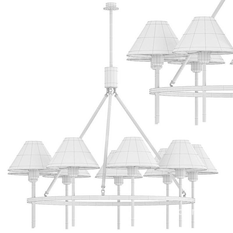 Ring chandeliers and lamps FAREL Image 5