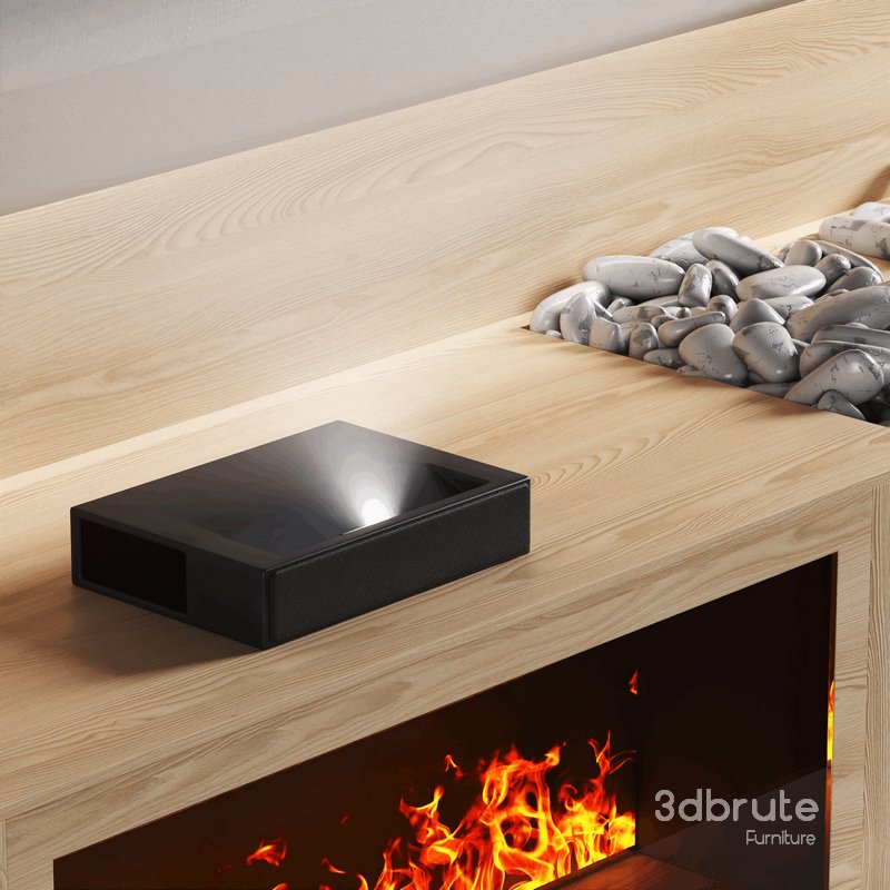 TV wall with laser projector Xiaomi Image 3