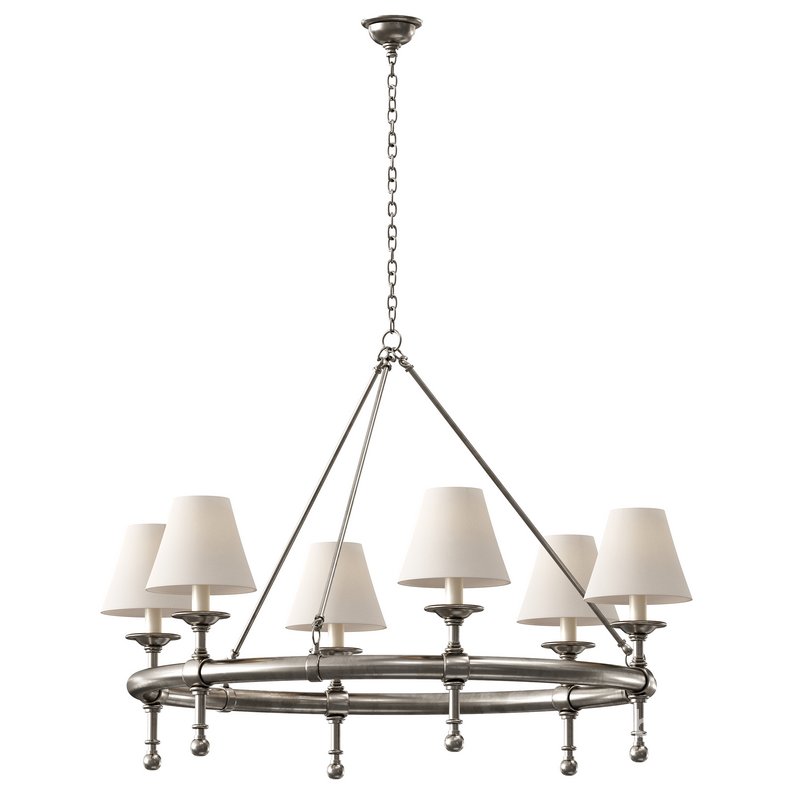 Classic Ring Chandelier Image 1