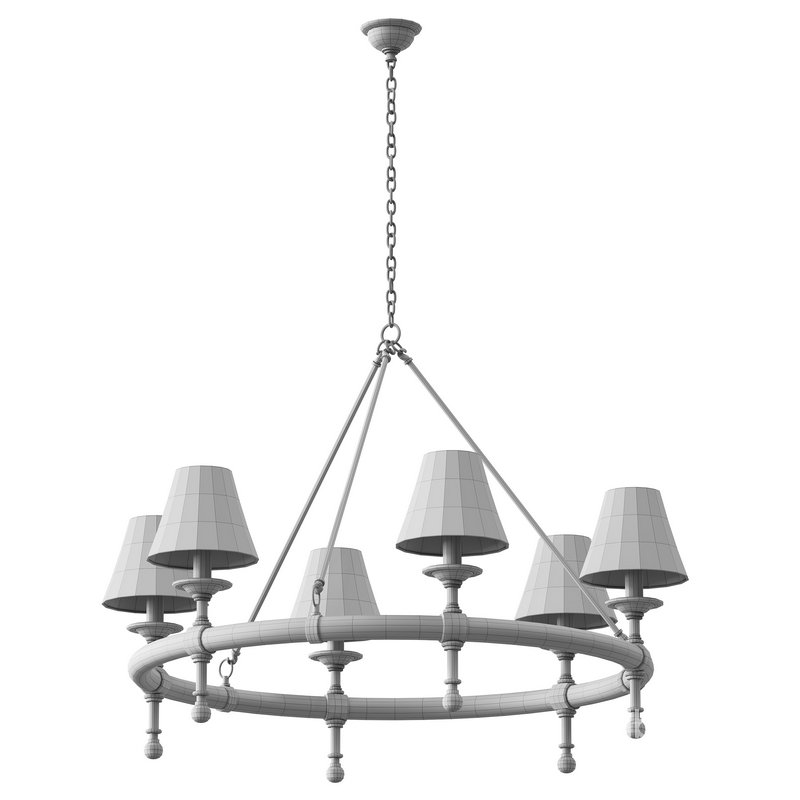 Classic Ring Chandelier Image 2