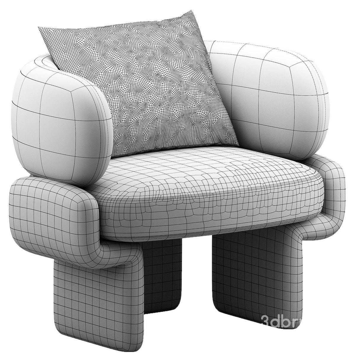 Lucky Armchair by Collector Image 4