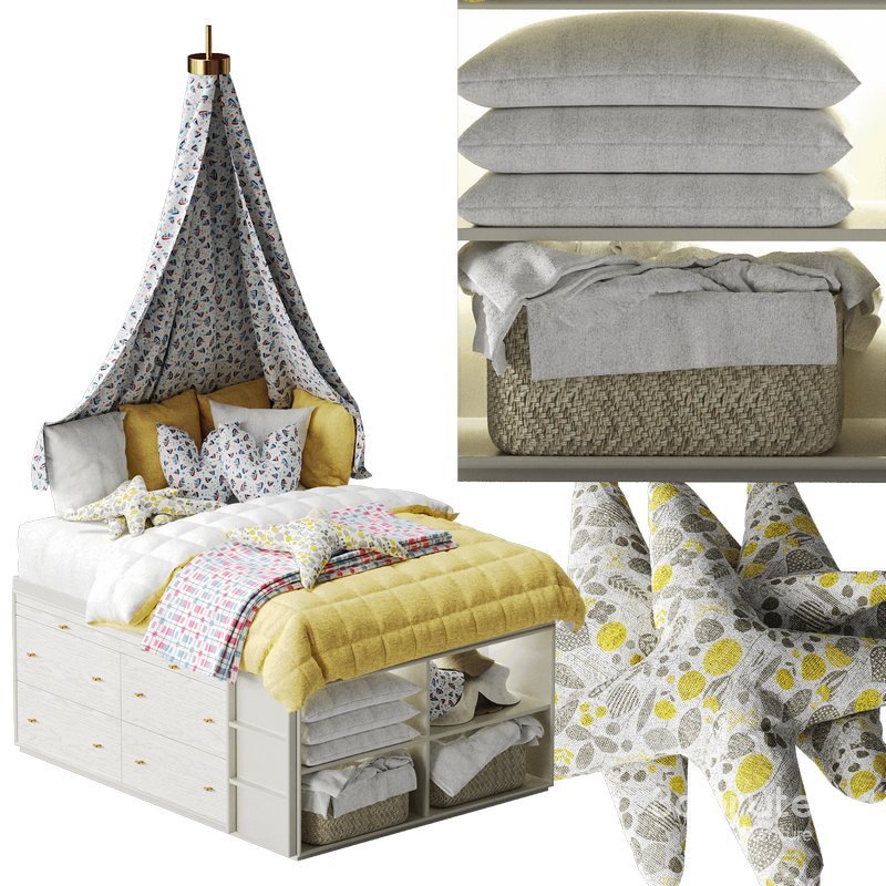 west elm x pbt Modernist Captain Bed Image 1