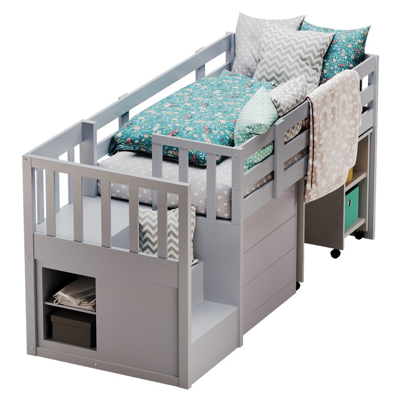 Neutron Mid Sleeper Bed Image 2