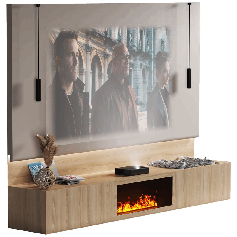 TV wall with laser projector Xiaomi Image 1
