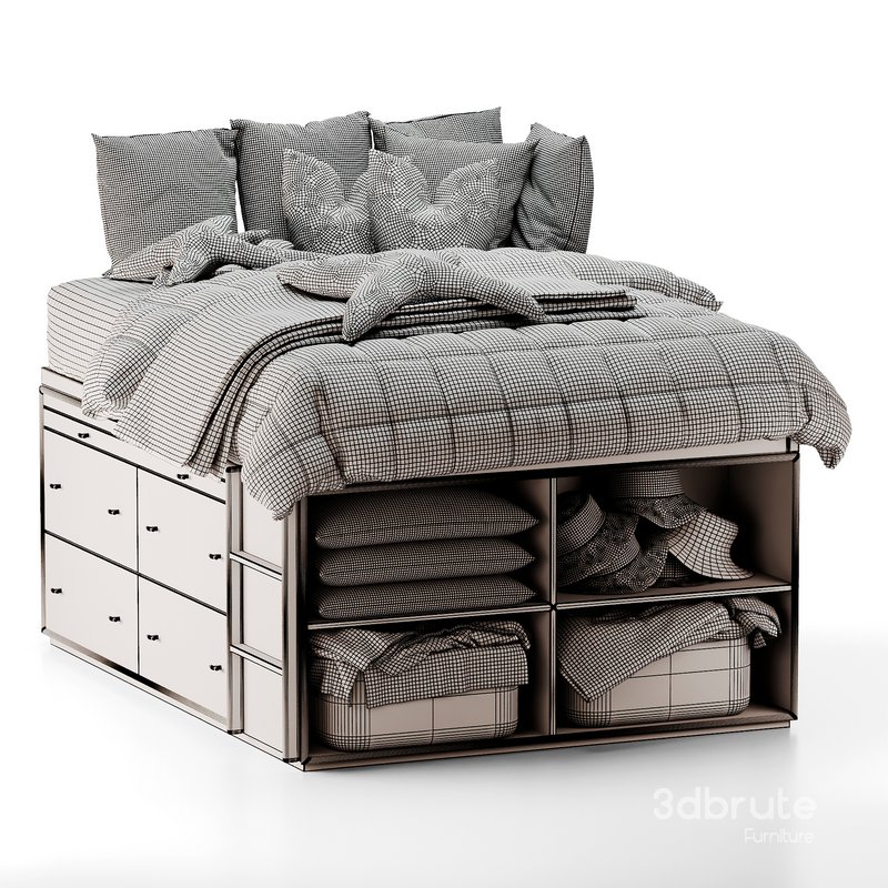 Modernist Captains Bed Image 4