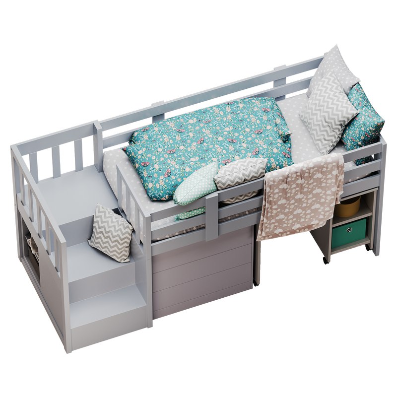 Neutron Mid Sleeper Bed Image 3