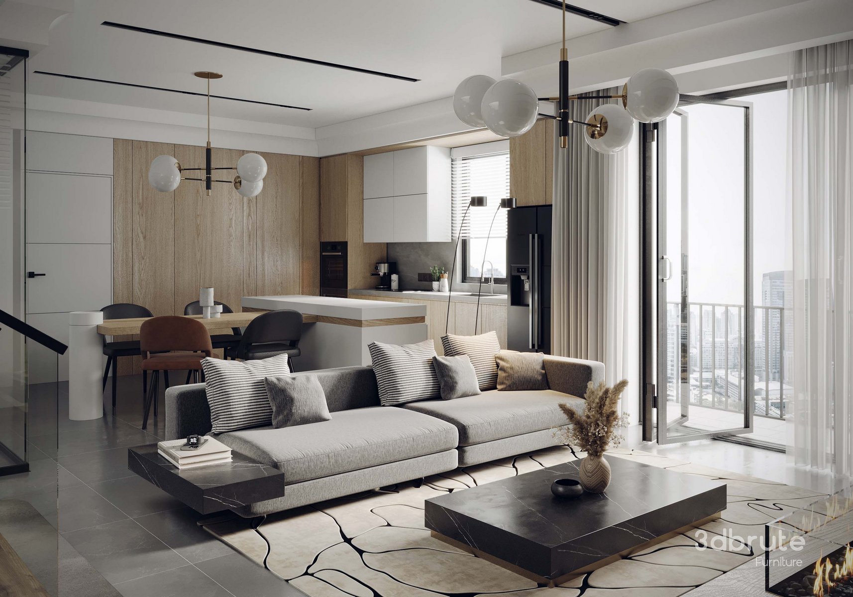 Interio Design CG Image 1