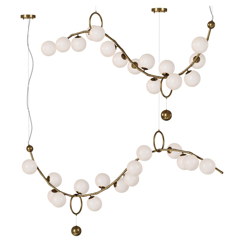 LED Linear Chandelier Image 1