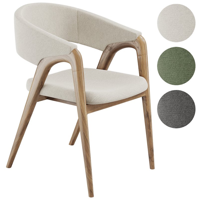 Arc Dining armchair Image 3