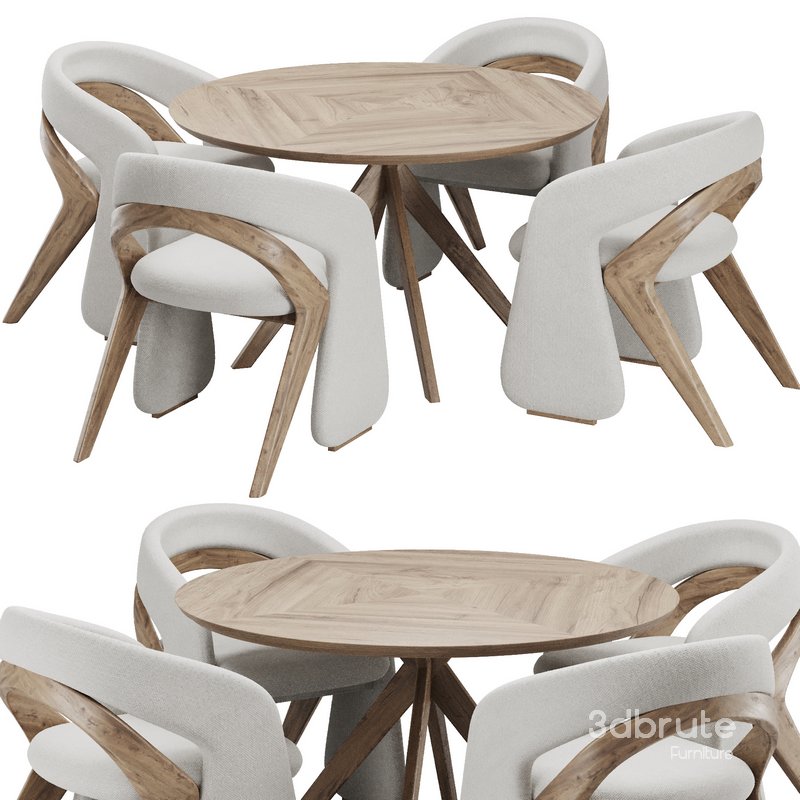 Dinning chair and table41 Image 1