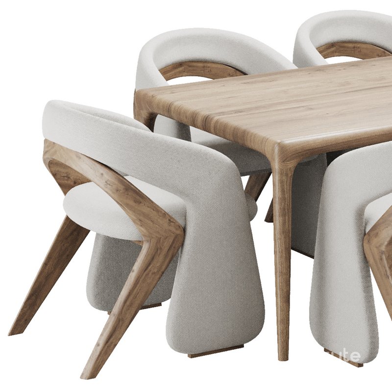 Dinning chair and table38 Image 2