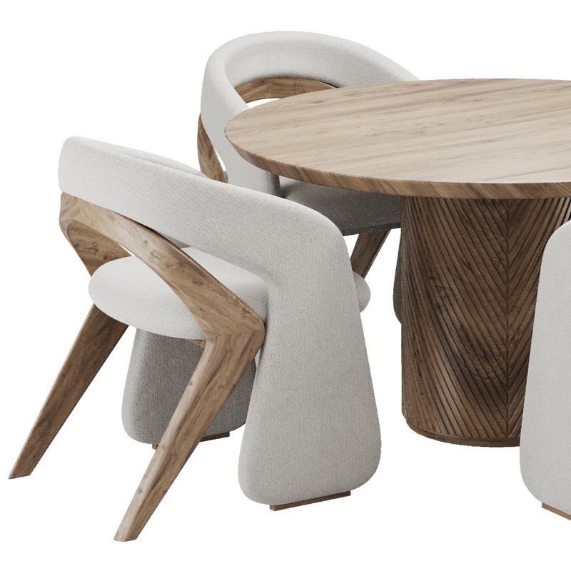 Dinning chair and table37 Image 2