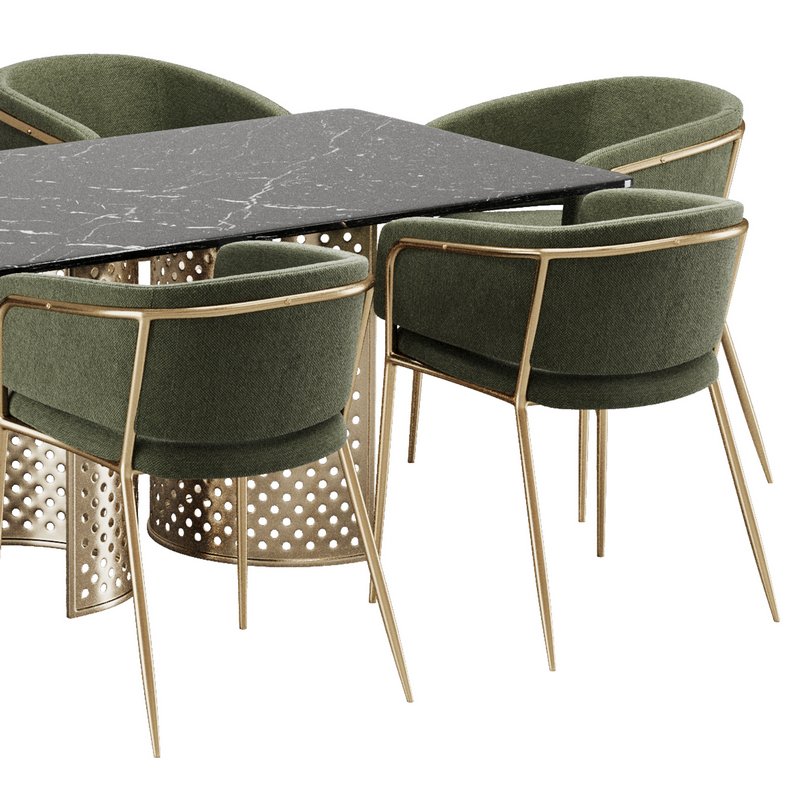 Dinning chair and table44 Image 3