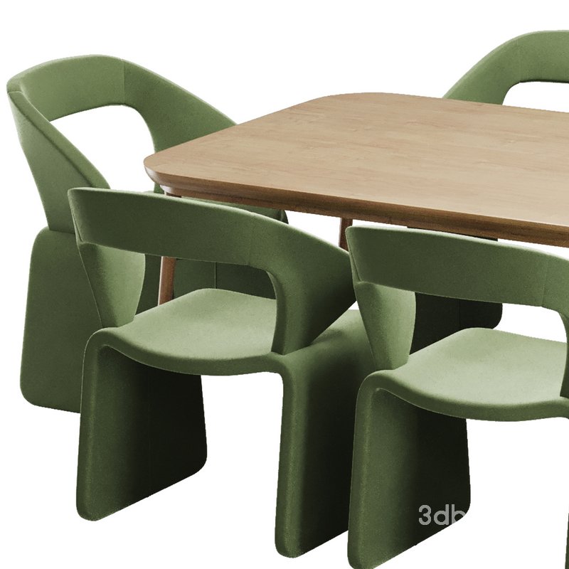 Dinning chair and table48 Image 3