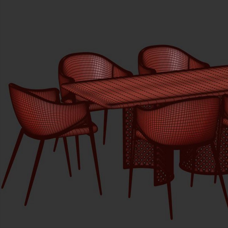 Dinning chair and table set24 Image 3