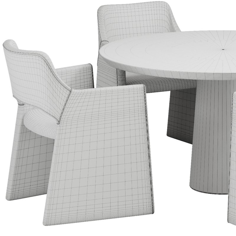 Dinning chair and table33 Image 2