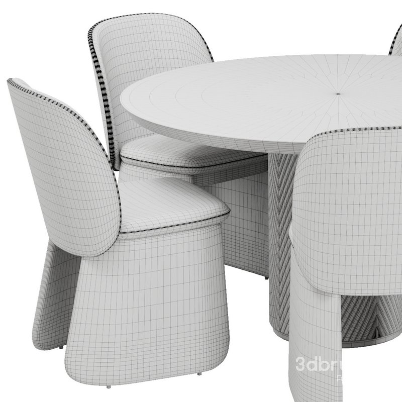 Dinning chair and table35 Image 4