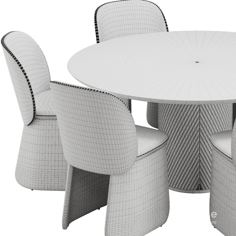 Dinning chair and table32 Image 3