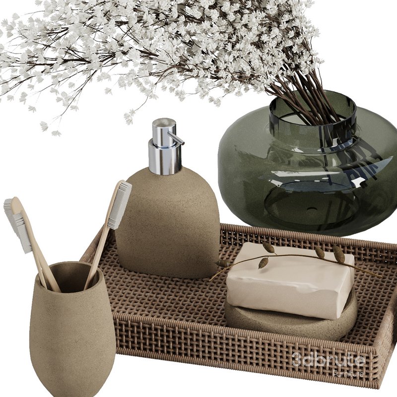 Bathroom accessories SetV21 Image 4