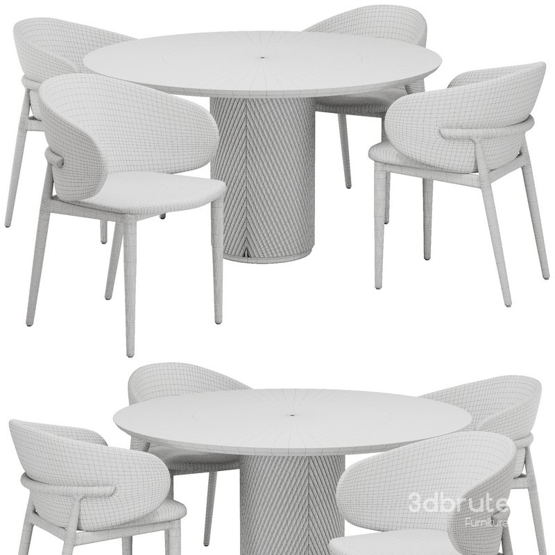 Dinning chair and table set31 Image 3