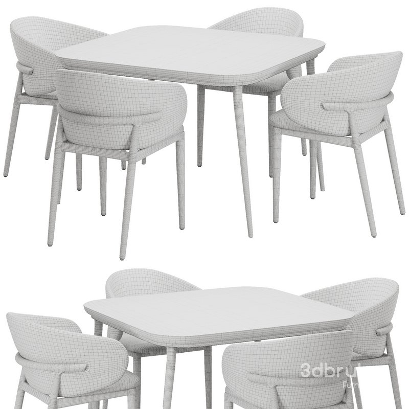 Dinning chair and table set30 Image 5