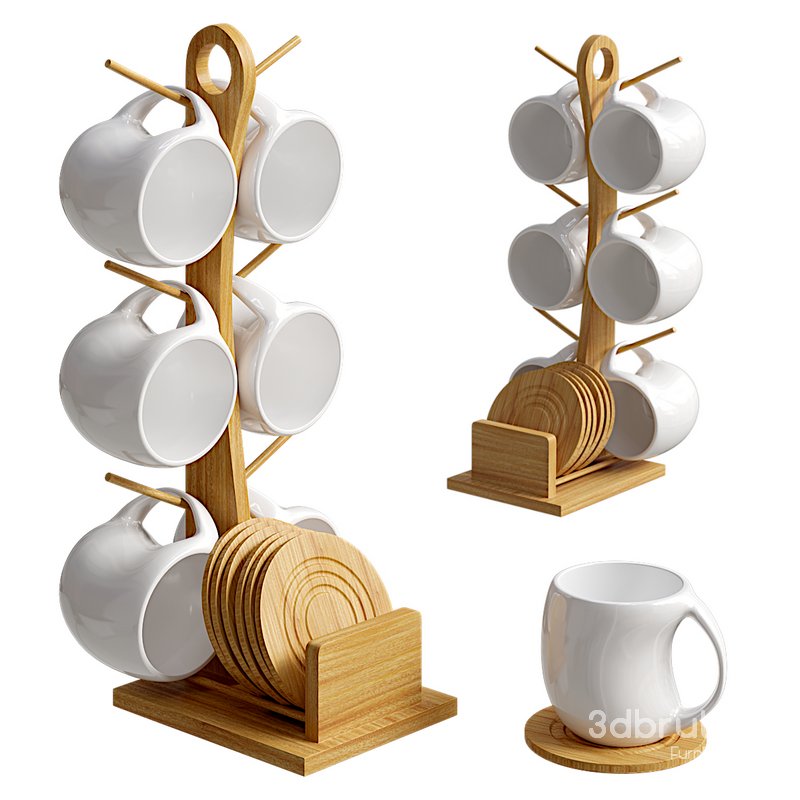 Alda Mug Rack Image 1