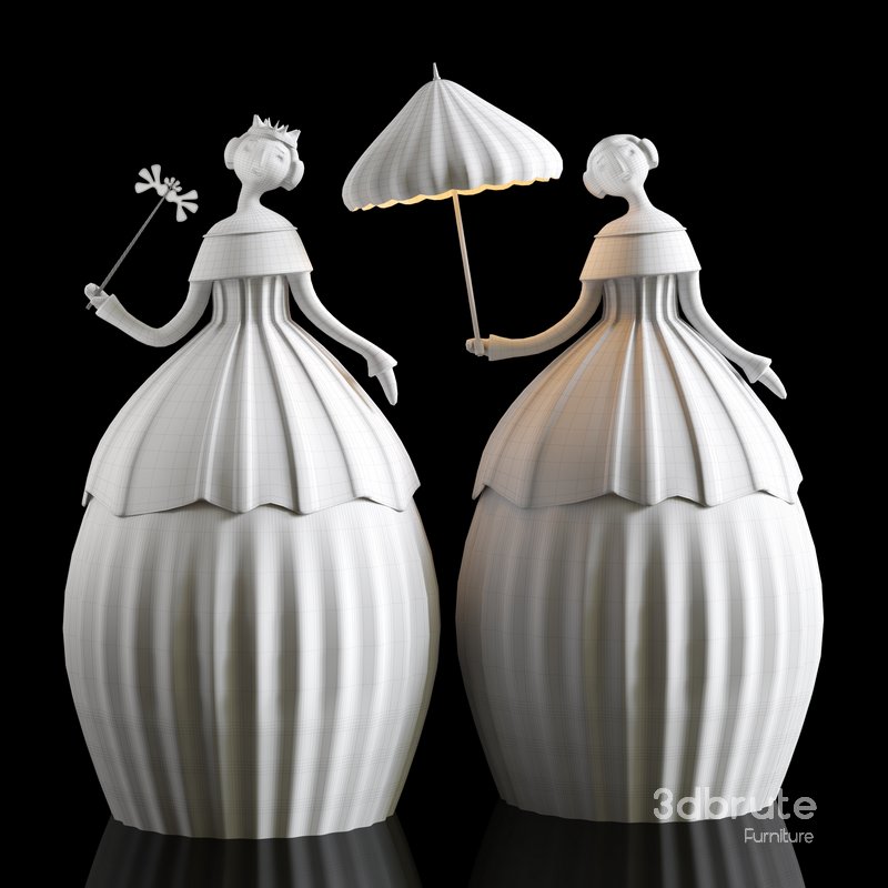 balloon female floor lamp Image 5