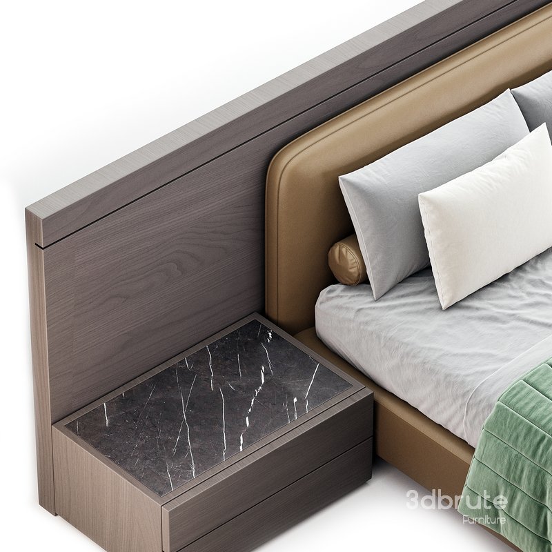 Double bed by Lazzoni Image 4