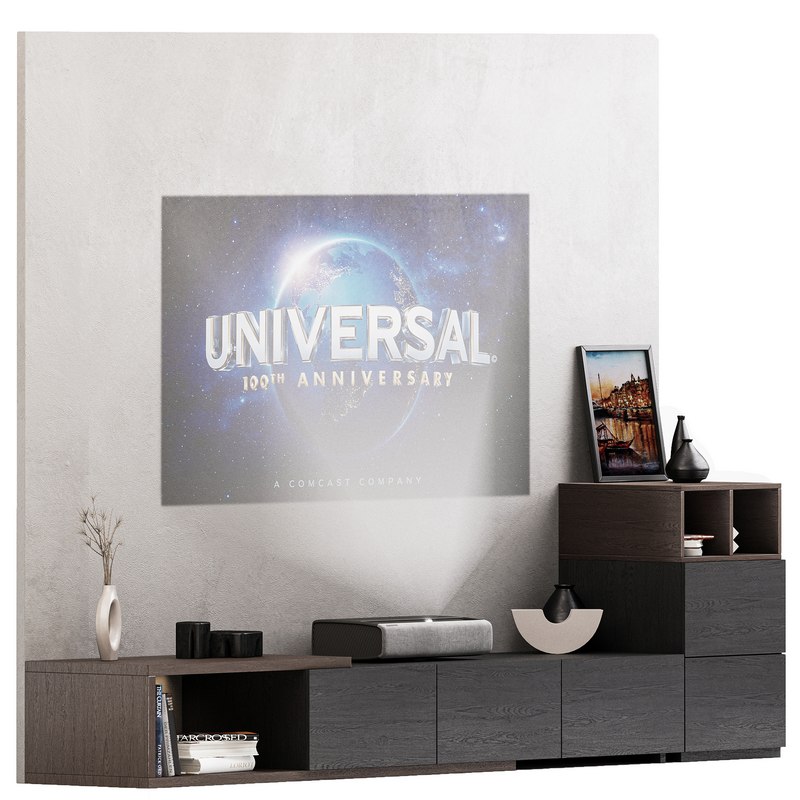 TV wall with laser projector from Samsung LSP9T Image 3