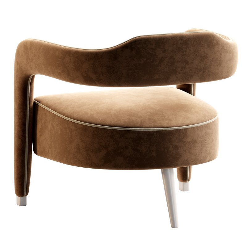 Beige Invicta Armchair Image 3