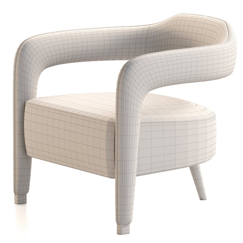 Beige Invicta Armchair Image 4