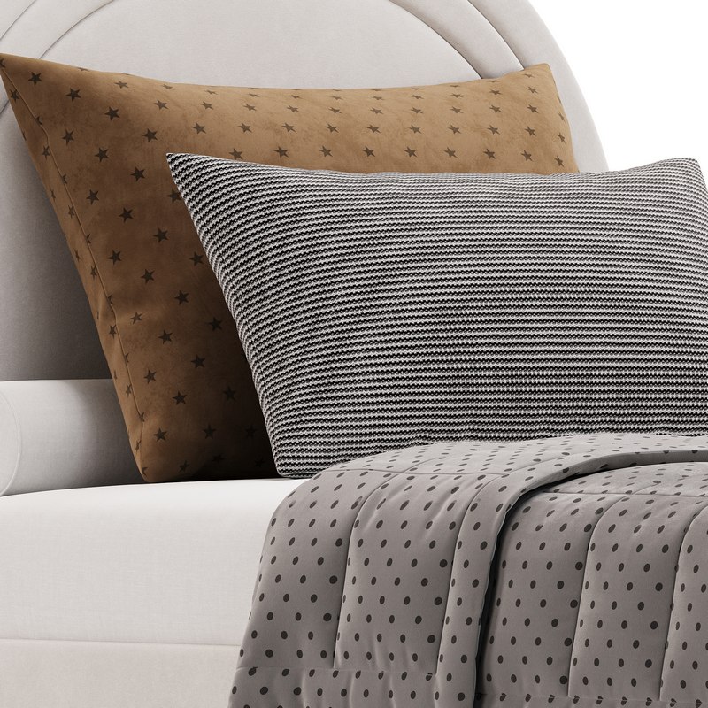 Runda BedRunda 90 Velhat White Image 2