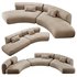 MDF ITALIA Cosy Curve Sofa - Thumbnail 3