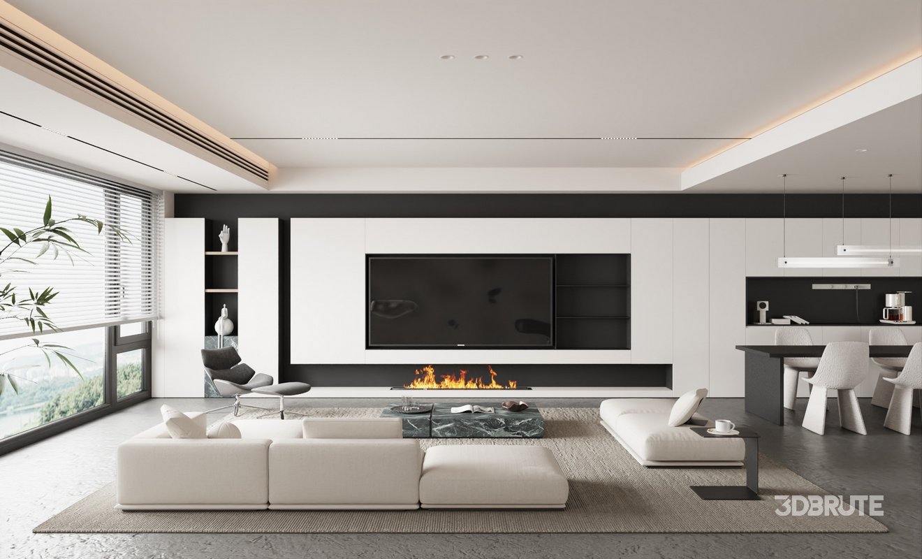 modern living room Image 1
