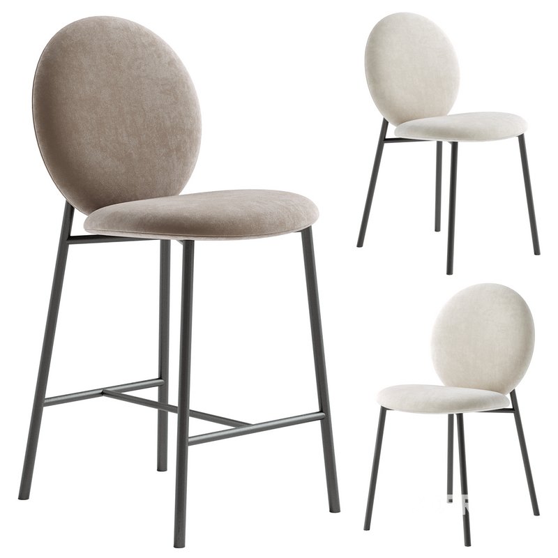 BLAZE Barstool & BLAZE Chair Image 1