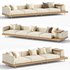 Japandi XXL Wooden Sofa 02 - Thumbnail 1