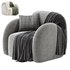 Flair Nina Boucle Teddy Accent Chair - Thumbnail 2