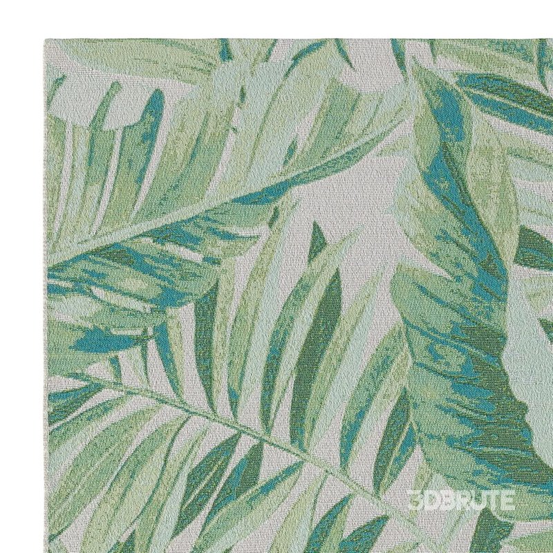 In- & Outdoor Rug Artis Green By Benuta Image 3
