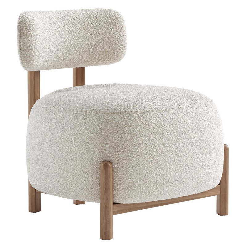 HUNTER BOUCLE LOUNGE CHAIR Image 2