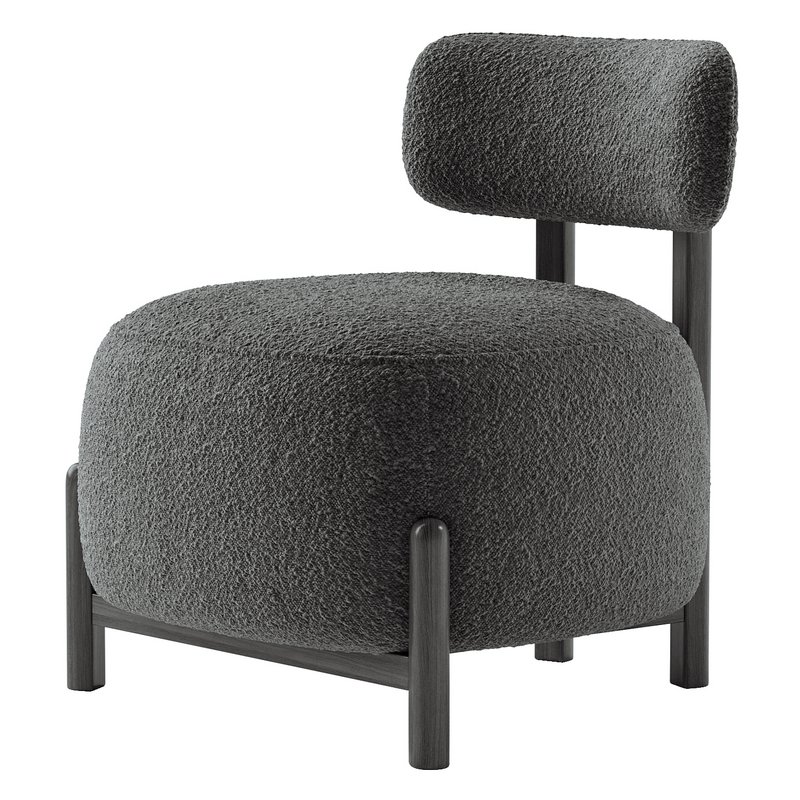HUNTER BOUCLE LOUNGE CHAIR Image 3