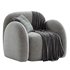 Flair Nina Boucle Teddy Accent Chair - Thumbnail 5