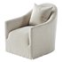Trudeaux Slipcover Swivel Chair - Thumbnail 1