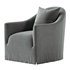 Trudeaux Slipcover Swivel Chair - Thumbnail 4