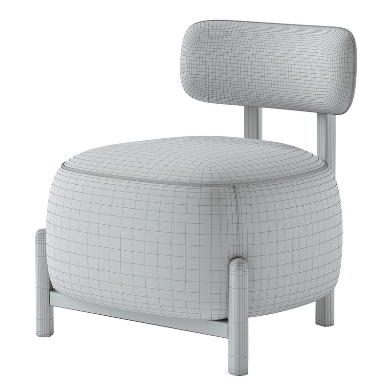 HUNTER BOUCLE LOUNGE CHAIR Image 4