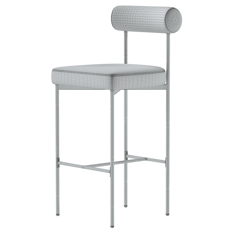 Metal Counter Bar Stool & Metal Dining Chair Image 7