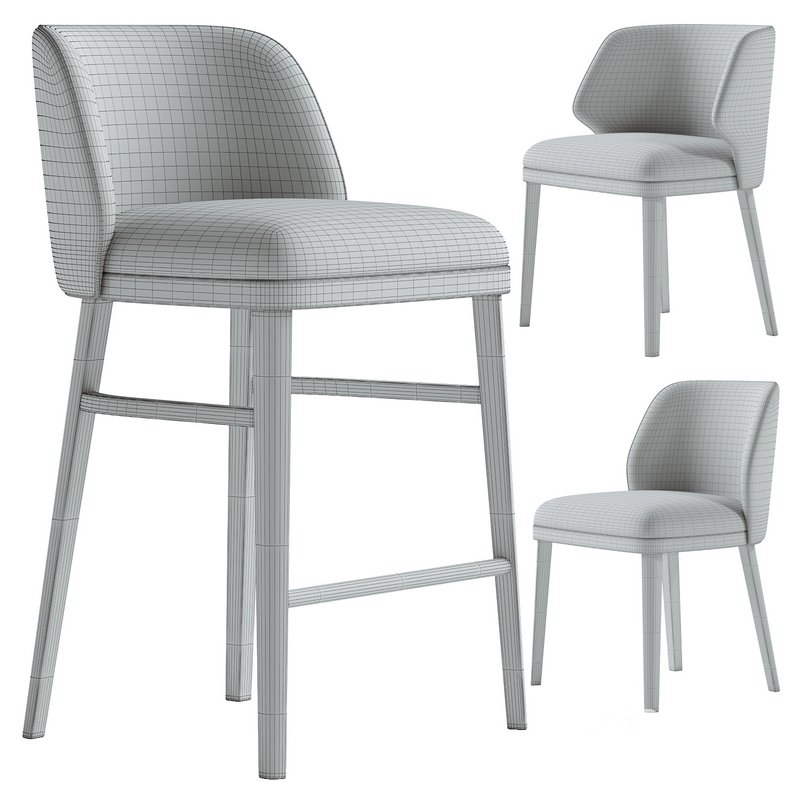 LUM BarStool & LUM Chair Image 7