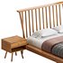 Walker Edison Modern Boho Queen Size Solid Wood Platform bed - Thumbnail 10