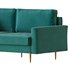 Velvet Fabric Sofa Couch - Thumbnail 10